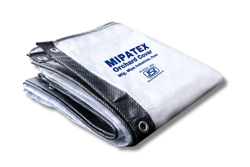 MIPATEX HDPE Woven Laminated Orchard Protection Cover