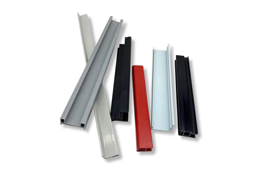 Xetapim custom polymer extrusion profiles in PVC, HDPE, and PP materials